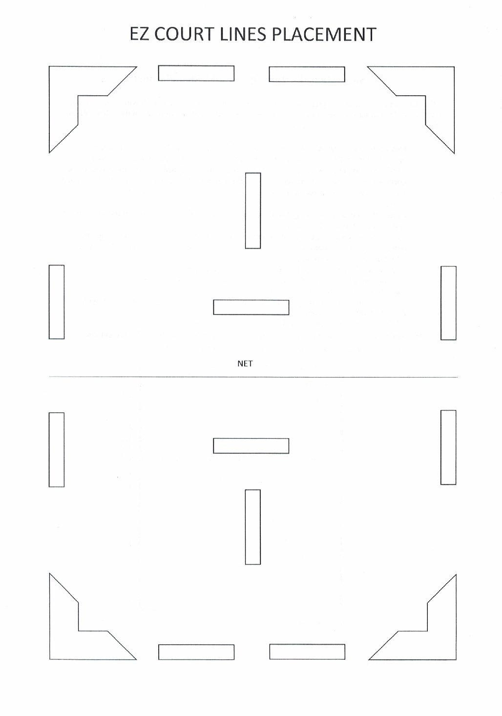 EZ Wilson Court Lines Pickleball Essentials