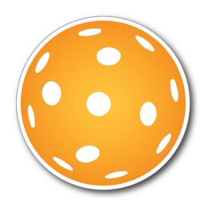 Pickleball 130mm (5") Magnet