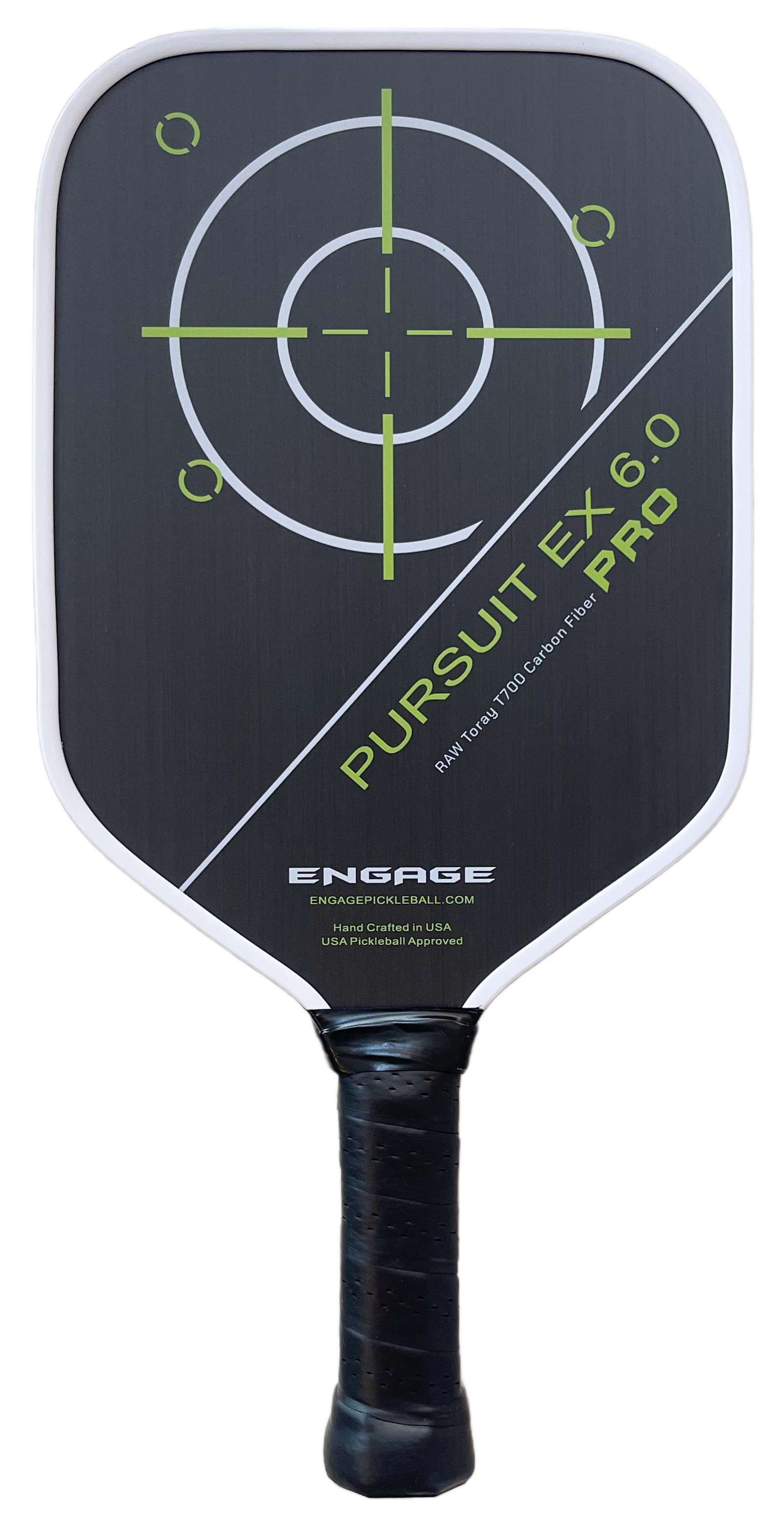 ENGAGE Pursuit Pro EX 6.0 - Raw T700 Carbon Fiber - Pickleball Paddle ...