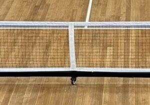 Lightning Pickleball Heavy Duty Net on Wheels