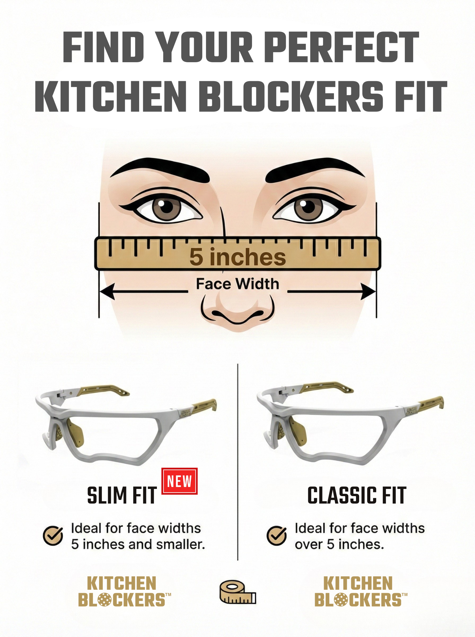Kitchen Blocker Lens-Free Pickleball Eye Protection - Image 2